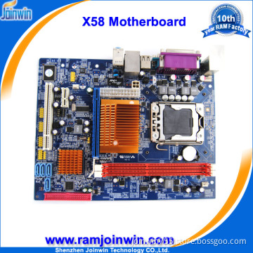 X58 DDR3 Motherboard LGA 1366 for Desktop